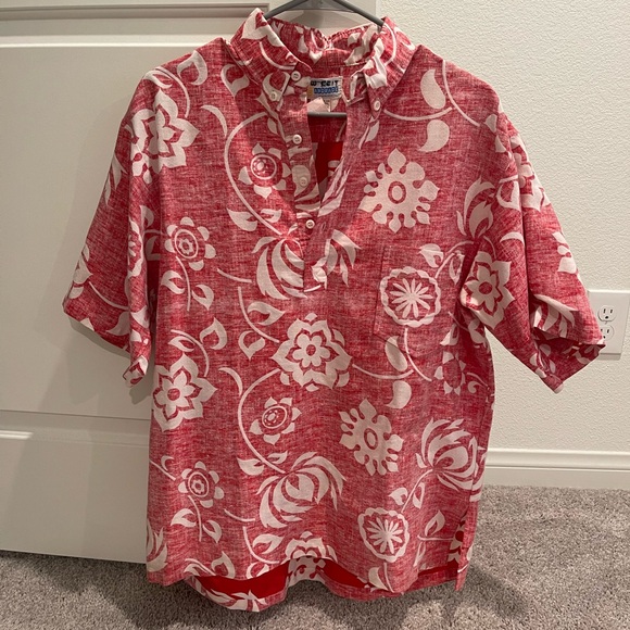 Men’s Vintage Andrade Hawaiian Polo Shirt, Size Large. - Picture 3 of 15